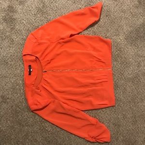 Orange dress up jacket
